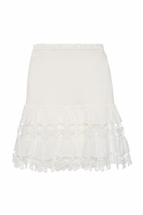 Skirt with cut-out details, zdjęcie 1 Skirt with cut-out details od Zimmermann